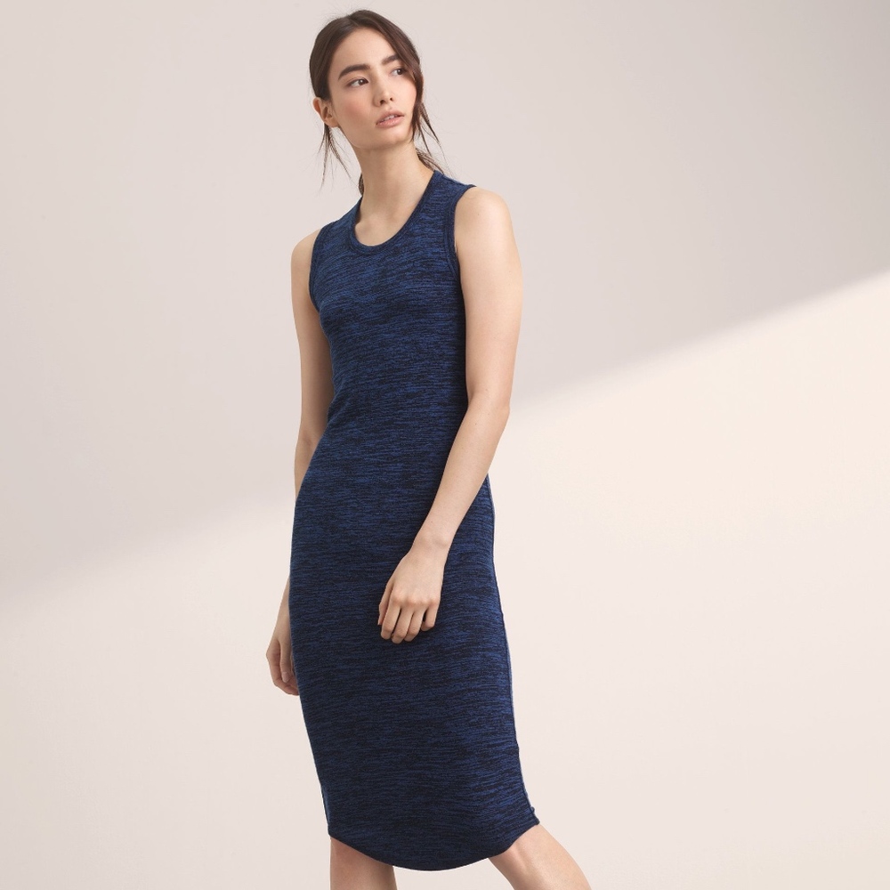 EUC- *BLACK* Wilfred Free Bruni Midi Dress!